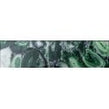 Glass Shell Green 7.5cm x 30cm Wall Tile