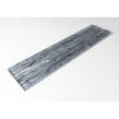 Glass Shell Grey 7.5cm x 30cm Wall Tile