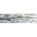 Glass Shell Grey 7.5cm x 30cm Wall Tile