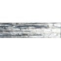 Glass Shell Grey 7.5cm x 30cm Wall Tile