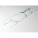 Glass Shell White 7.5cm x 30cm Wall Tile