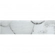 Glass Shell White 7.5cm x 30cm Wall Tile