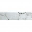 Glass Shell White 7.5cm x 30cm Wall Tile