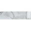 Glass Shell White 7.5cm x 30cm Wall Tile