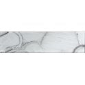 Glass Shell White 7.5cm x 30cm Wall Tile