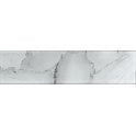 Glass Shell White 7.5cm x 30cm Wall Tile