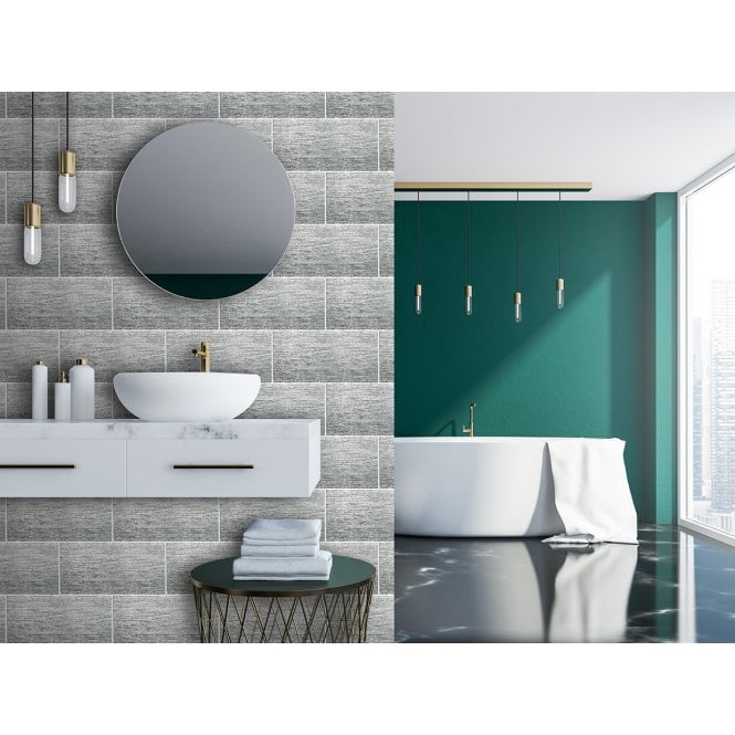Glitter Black 30cm x 60cm Wall Tile