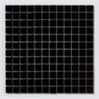 Gloss Black Small Square 30cm x 30cm (2.3cm x 2.3cm) Toto Mosaic Tile