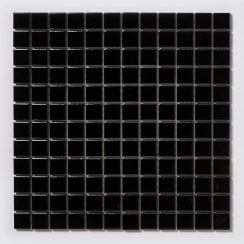 Gloss Black Small Square 30cm x 30cm (2.3cm x 2.3cm) Toto Mosaic Tile