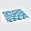 Gloss Blue Mix 30cm x 30cm Mosaic Tile