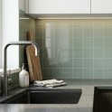 Gloss Sage 15cm x 15cm Wall Tile
