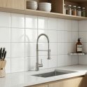 Gloss White 15cm x 15cm Wall Tile