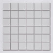 Gloss White Large Square 30.6cm x 30.6cm (4.8cm x 4.8cm) Mosaic Tile