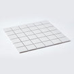 Gloss White Large Square 30.6cm x 30.6cm (4.8cm x 4.8cm) Mosaic Tile