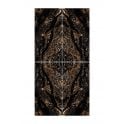 Gold Galaxy Black Bookmatch 4 tile set Wall & Floor Tile