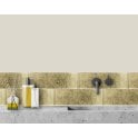 Gold Leaf 10cm x 30cm Wall Tile