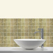 Gold Leaf 30cm x 30cm (4.8cm x 4.8cm) Mosaic Wall Tile