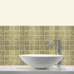 Gold Leaf 30cm x 30cm (4.8cm x 4.8cm) Mosaic Wall Tile