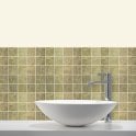 Gold Leaf 30cm x 30cm (4.8cm x 4.8cm) Mosaic Wall Tile