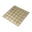 Gold Leaf 30cm x 30cm (4.8cm x 4.8cm) Mosaic Wall Tile