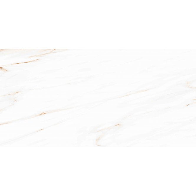 Gold Marmi Statuario Polished 60cm x 120cm Wall and Floor Tile