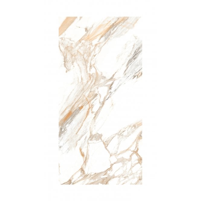 Gold Sugar Effect 60cm x 120cm Marble Effect Tiles