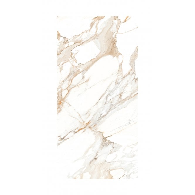 Gold Sugar Effect 60cm x 120cm Marble Effect Tiles