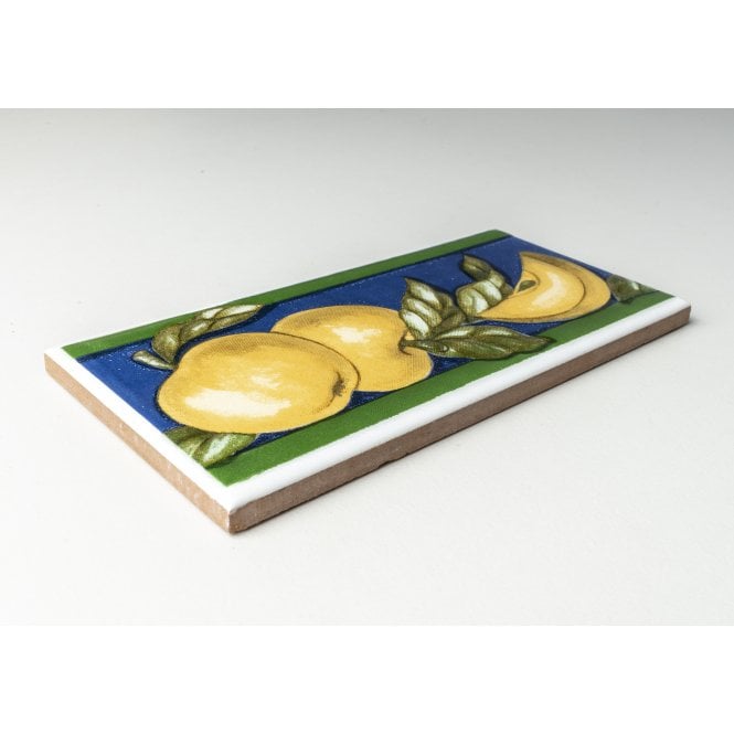 Heckstream Golden Apple 7.5cm x 15cm Border Tile