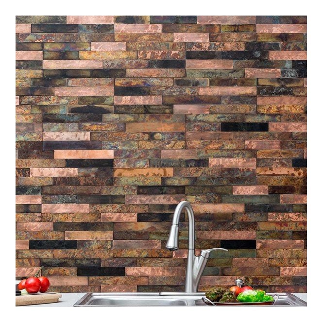 Golden Fantasy 15cm x 60cm Peel & Stick Panel Tile