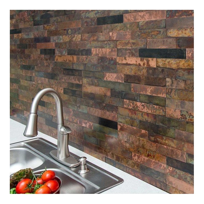 Golden Fantasy 15cm x 60cm Peel & Stick Panel Tile
