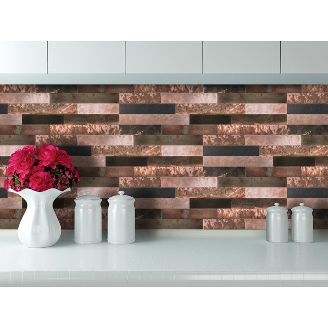 Golden Fantasy 15cm x 60cm Peel & Stick Panel Tile