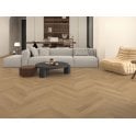 Golden Oak Herringbone Laminate 10cm x 60cm x 8mm (1.8 Sq/M Per Pack)