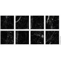 Golden White Black Marble Stone 60cm x 60cm Wall & Floor Tile