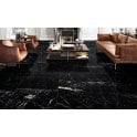 Golden White Black Marble Stone 60cm x 60cm Wall & Floor Tile