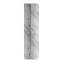 Golden White Gloss Acoustic Wood Panel 240cm x 60cm x 21mm