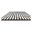 Golden White Gloss Acoustic Wood Panel 240cm x 60cm x 21mm