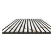 Golden White Gloss Acoustic Wood Panel 240cm x 60cm x 21mm