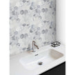 Goya Honed Marble 28cm x 30.5cm Hexagon Mosaic Tile