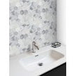 Goya Honed Marble 28cm x 30.5cm Hexagon Mosaic Tile
