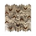 Gravity Aluminium Arrow Copper 28.1cm x 28.5cm (1cm x 4cm) Mosaic Tile