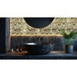 Gravity Aluminium Arrow Gold 28.1cm x 28.5cm (1cm x 4cm) Mosaic Tile