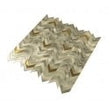 Gravity Aluminium Arrow Gold 28.1cm x 28.5cm (1cm x 4cm) Mosaic Tile