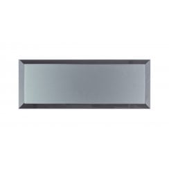 Grey Frosted Mirror 7.5cm x 20cm Wall Tile