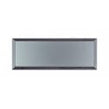Grey Frosted Mirror 7.5cm x 20cm Wall Tile