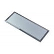 Grey Frosted Mirror 7.5cm x 20cm Wall Tile