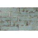 Grunge Aqua 7.5cm x 30cm Wall Tile