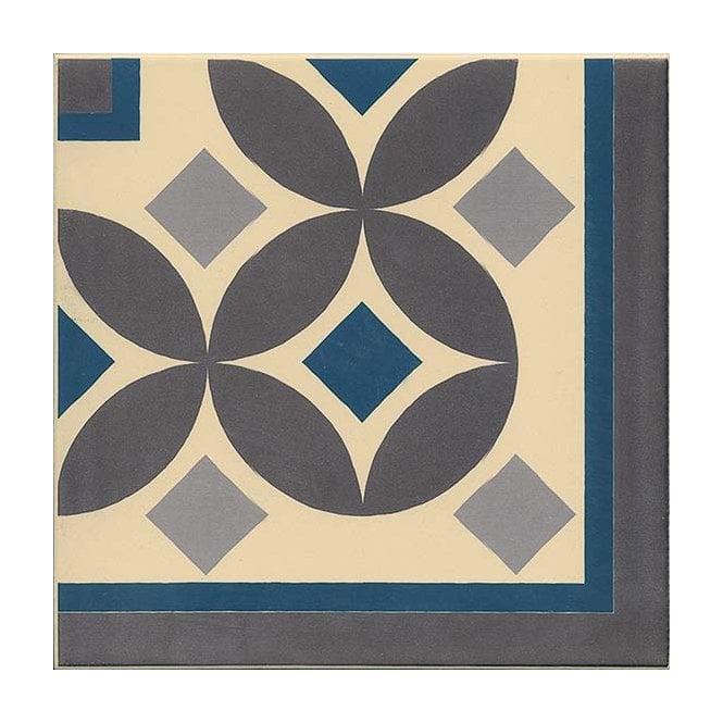 Vives Guell Corner Tile 20cm x 20cm Floor Tile 1900