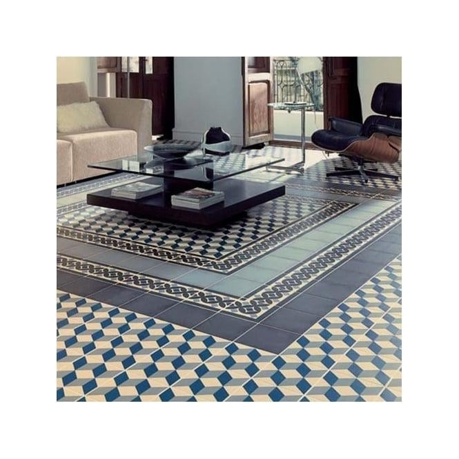 Vives Guell Corner Tile 20cm x 20cm Floor Tile 1900