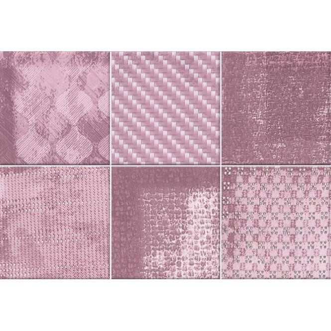 Vives Haiku Pink 23cm x 33.5cm Wall Tile