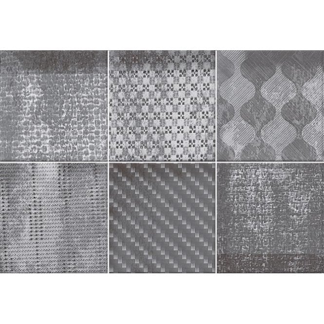 Vives Haiku Silver Grey 23cm x 33.5cm Wall Tile